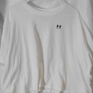 Under Armour Classic White Shirt with Black Emblem